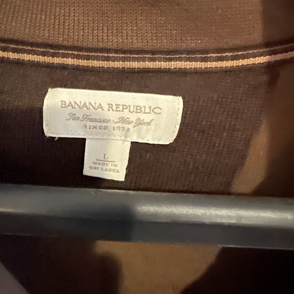 Brown Banana Republic Quarter zip - Picture 3 of 3